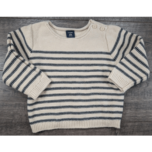 Baby Boy Clothes Gap 18-24 Month Striped Knit Sweater
