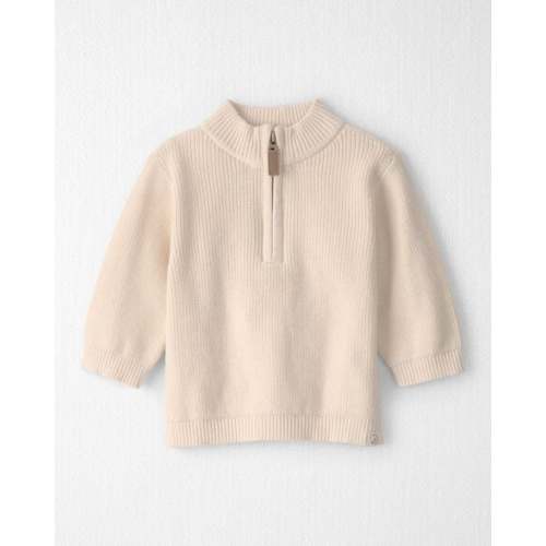 Baby Organic Cotton Quarter-Zip Pullover - Little Planet | Carter's