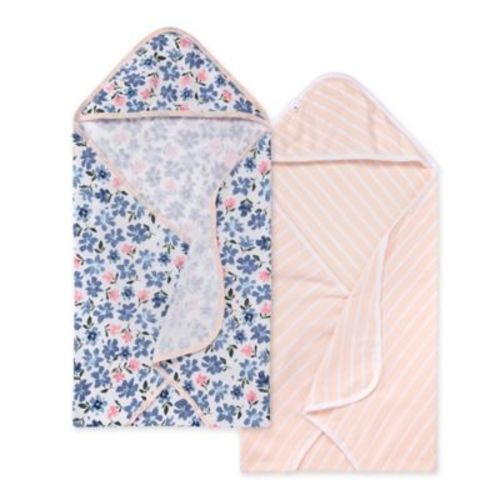 Burt's Bees Baby® 2-Pack Botanical Hooded Towels in Dawn - DAWN - 2 PACK