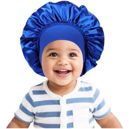Satin Baby Bonnet for Sleeping Silk Sleep Cap Bonnets for Baby Girls and Boys Infant