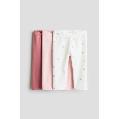 3-PACK COTTON LEGGINGS