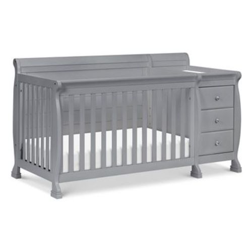 daVinci Kalani 4-in-1 Convertible Crib and Changer Combo - Grey