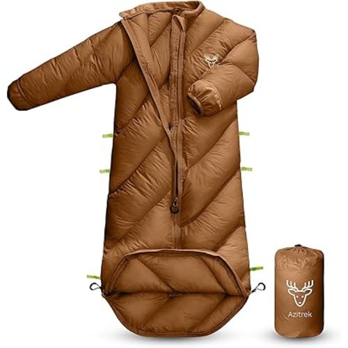 Walkable Toddler Sleeping Bags for Kids, Boys Girls (2T-4T) - Puffy Camping Sleeping Sack for Indoor, Outdoor, Travel, Sleepover, Slumber Party (up to 46 in)- Machine Washable, Lightweight