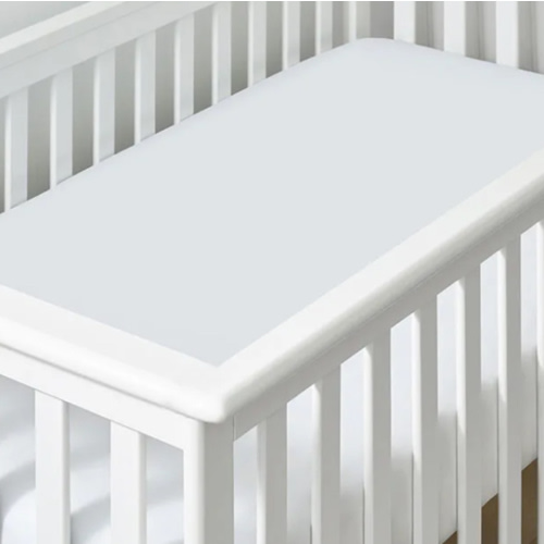 Classic Cool Organic Cotton Percale Solid Fitted Crib Sheet
