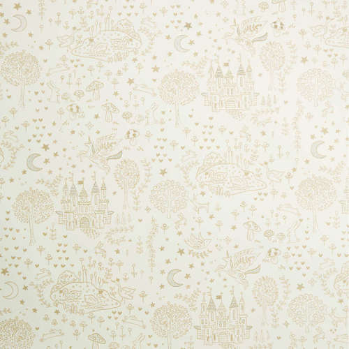 Enchanted Dreams Stone Tan Wallpaper