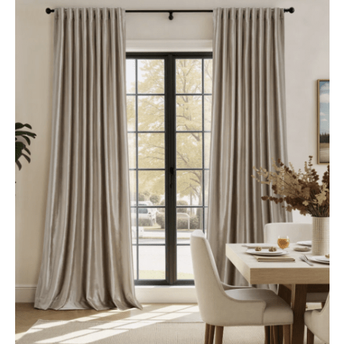 Blackout and Temperature Regulating Curtains