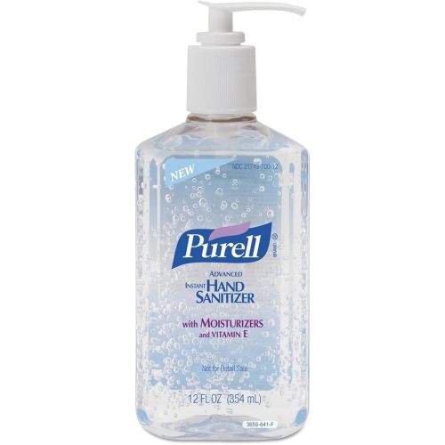 PURELL 365912EA Advanced Instant Hand Sanitizer, 12oz Pump Bottle