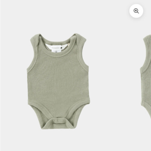 Singlet Lapped Suit. Gumleaf