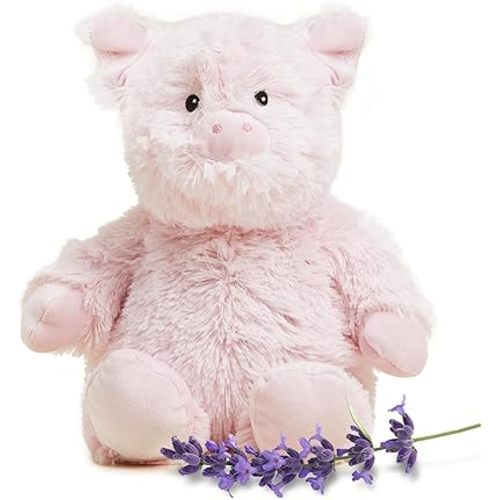 warmies Microwavable & Weighted Stuffed Animals, Pig, Weighted Plush