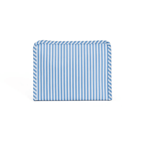 Roadie Medium - Pimlico Stripe Chambray | The Proper Paisley