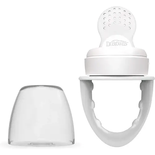 Dr. Brown's Designed to Nourish, Fresh Firsts Silicone Feeder, Grey, One Size