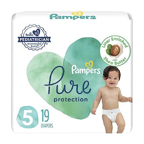 pampers Pure Protection Diaper Size 5 19 ct Old