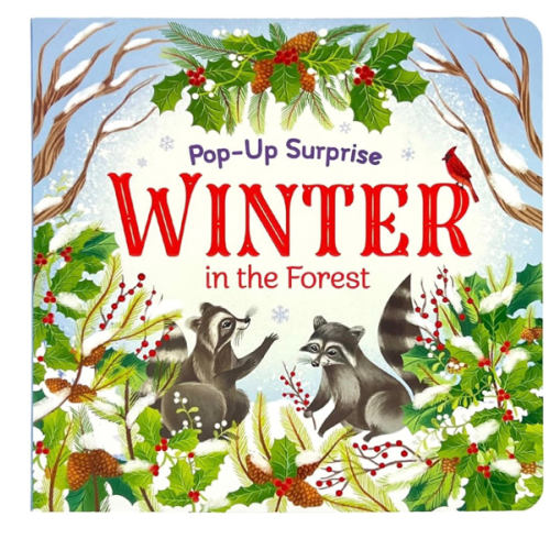 Winter In The Forest Deluxe Lift-a-Flap & Pop-Up Seasons Children's Board Book (Lift-a-flap Surprise)