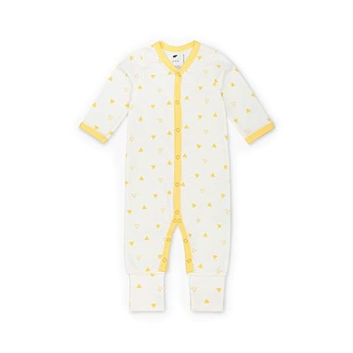 monica + andy On the Go Baby One Piece, 100% Organic Baby Clothes for Girls & Boys, Sizes For Preemie, Newborn, & Infant