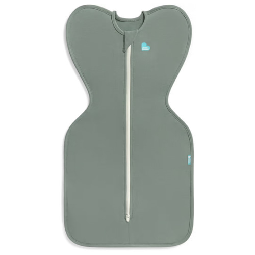 Love to Dream Swaddle UP, Baby Sleep Sack, Self-Soothing Swaddles for Newborns, Improves Sleep, Snug Fit Helps Calm Startle Reflex, New Born Essentials for Baby, 1.0 TOG, 5-8.5 lbs, Deep Olive