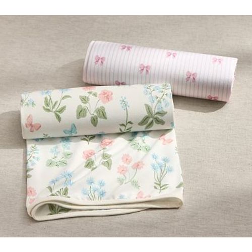 Grace Garden Bamboo Viscose Swaddle Set Of 2 , Multi