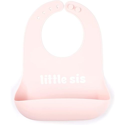 Baby Bib for Eating by Bella Tunno, Little Sis