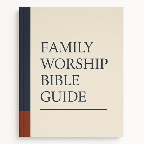 Family Worship Bible Guide by Joel R. Beeke, Michael Barrett, Jerry Bilkes & Paul Smalley | Hardcover Devotional Companion with Insights & Questions for Every Bible Chapter | Reformation Heritage