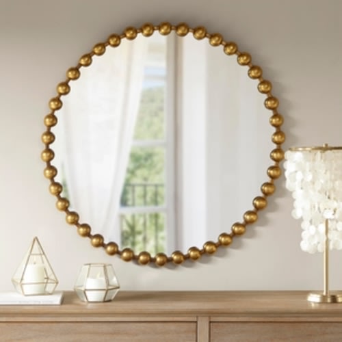 Marlowe Round Wall Decor Mirror