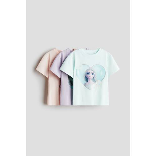 3-PACK PRINTED JERSEY TOPS