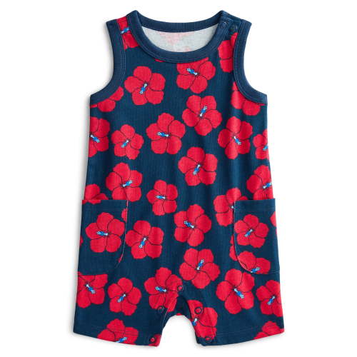 Wonder Nation Baby Boys Tank Romper, Sizes 0M-24M