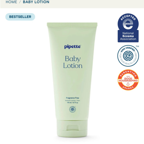 Baby Lotion | Pipette Baby