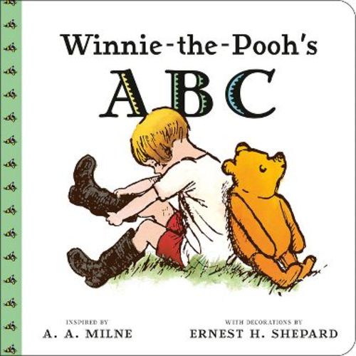 Winnie-The-Pooh's ABC - by A A Milne (Board Book)