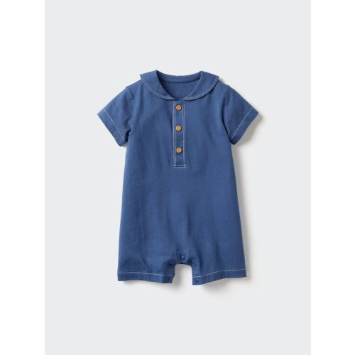 Baby Baby Short Sleeve One Piece Outfit | UNIQLO US