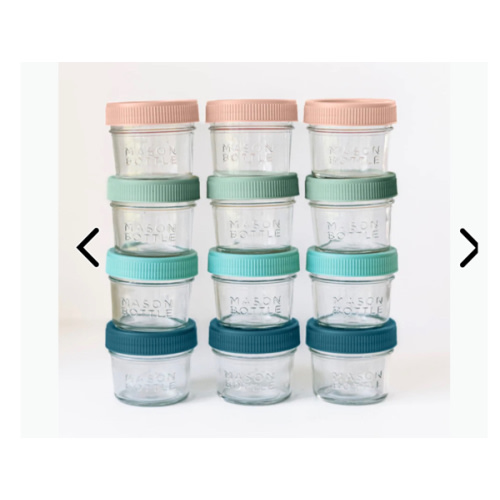 Breastmilk Storage Jar Set – Mason Bottle