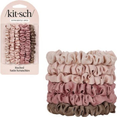 Satin Ultra Petite 6-Pack Scrunchies
