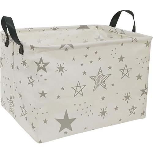 Rectangle Gift Shelf Nursery Storage Basket Laundry Hamper Storage Box and Bins for Home Clothes with Handles