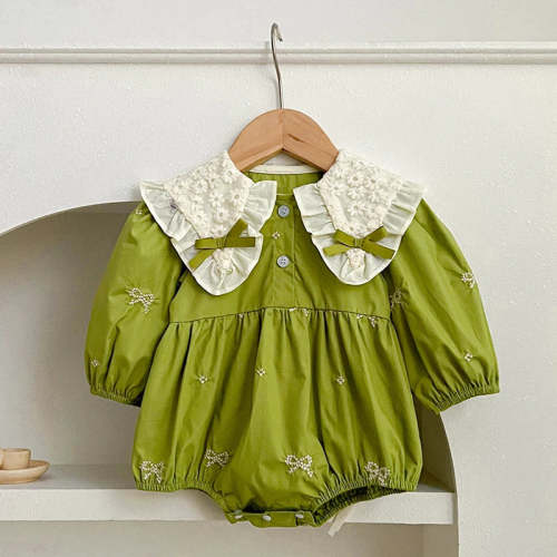 Mary Jane Ribbon Romper – August + Willow