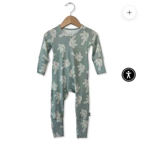 Keep Palm and Carry On Day to Night Romper Luxe Edition | Cotton Bamboo Blend