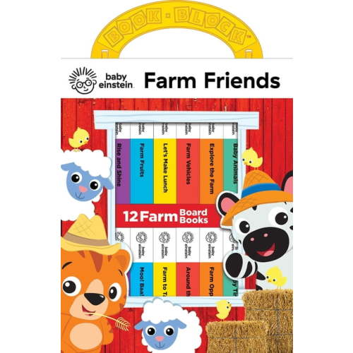 PI Kids, Baby Einstein Farm Friends 12 Farm Board Books, (Paperback)