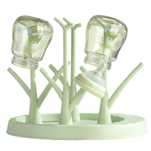 Baby Bottle Drying Rack Organizer Stand Detachable Space Saving Nursery for Efficient Kitchen Storage and Baby Care