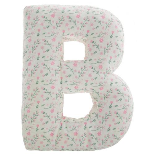 Floral Letter Pillow