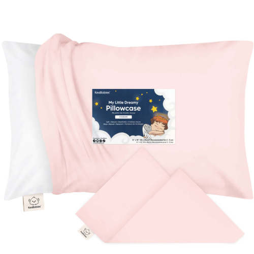Toddler Pillowcase 13X18" (Mist Pink) Mist Pink / 13 x 18