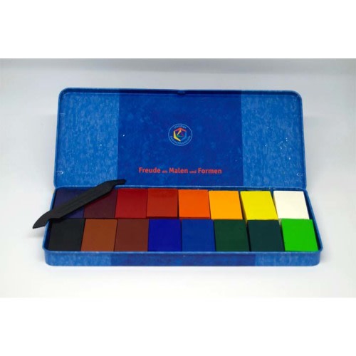 Stockmar Beeswax Block Crayons -tin of 16