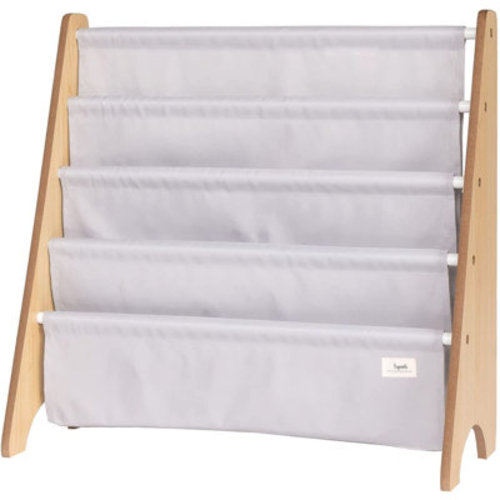 3 Sprouts Recycled Book Rack/checkerboard/beige | Wayfair