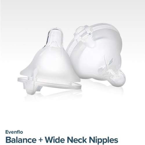 Evenflo Anti-Colic Balance Baby Bottle Nipples, Slow Medium, Fast Flow – Evenflo Feeding