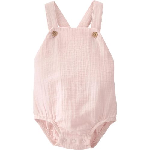 little planet by carter's Baby Girls' Organic Cotton Bubble