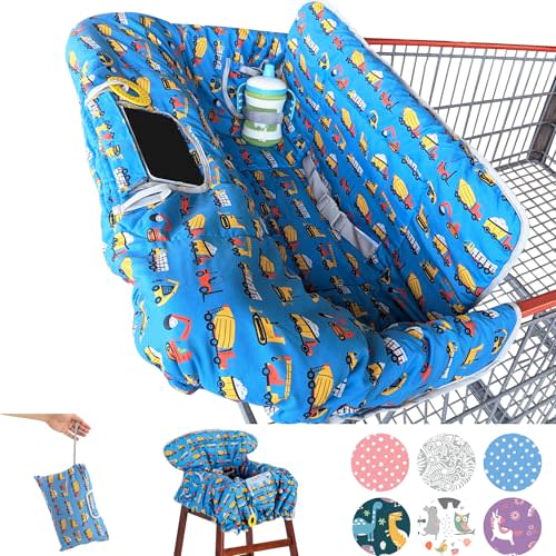 Suessie Shopping Cart Cover and High Chair Cover, Construction