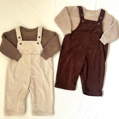 Organic Cotton Corduroy Overalls