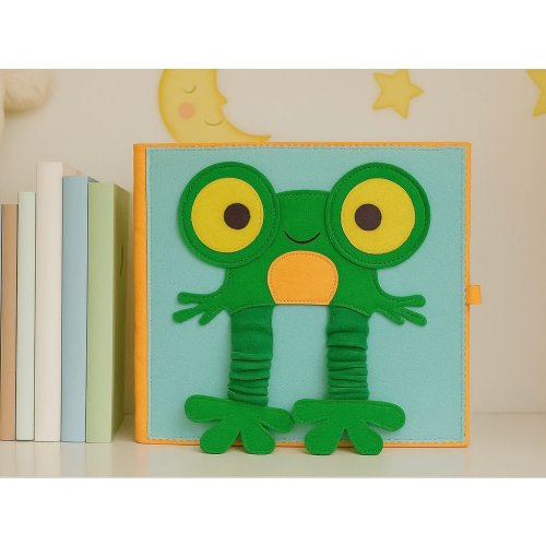 NEW - Friendly Frog Toddler Book