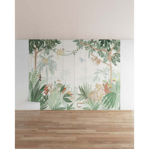 Jungle Morning Wall Mural