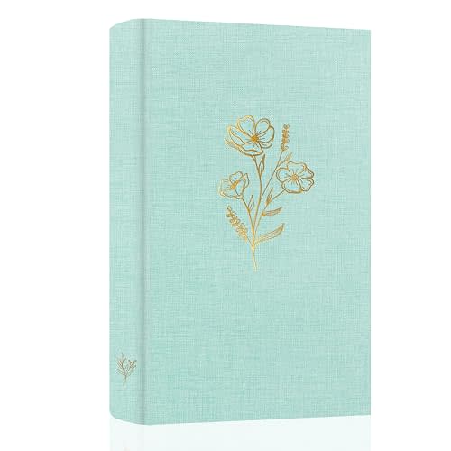 Holoary Photo Album 4x6 300 Photos, 300 Pockets 4”x6” Picture Album, Linen Fabric Cover Big Picture Book for Photos with Writing Area, 4x6 Photo Albums for Family Weddings Travel Memories(Green)