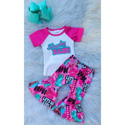 Howdy Babe Bell Bottom Set