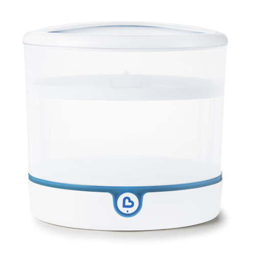 Munchkin® Electric Baby Bottle Sterilizer, Includes Heat-Resistant Handle, Tongs, White