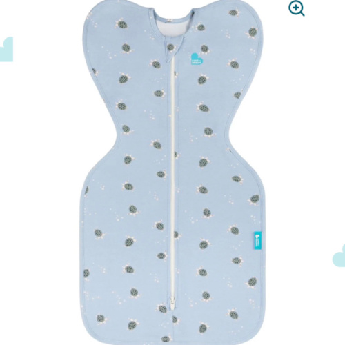 Swaddle Up™ 1.0 TOG Cotton Mist Blue Turtally