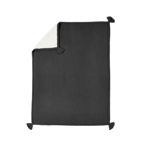 Luxe Cable Knit Sherpa Baby Blanket | Pottery Barn Kids